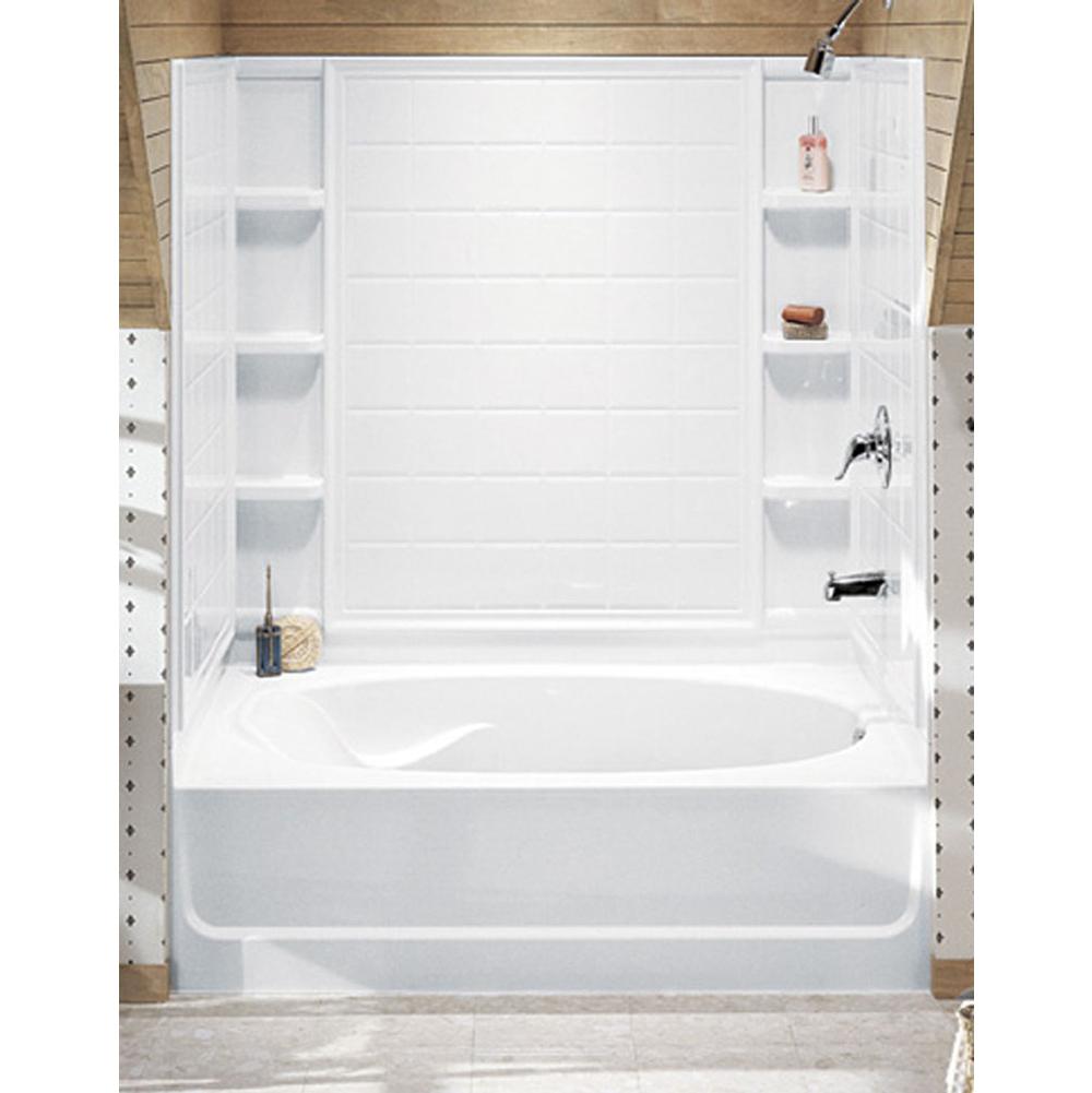 Sterling Ensemble 42 In X 60 In X 72 In Standard Fit Bath And